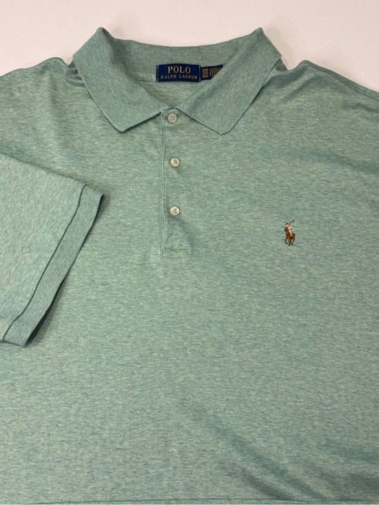 Polo Ralph Lauren Other - Polo Ralph Lauren Men's 2XB Short Sleeve Polo Green Flesh Pony Resortwear Golf